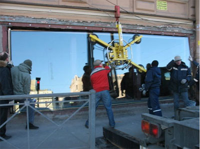 стеклянные витрины